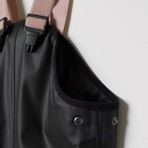 H&M Girls Rain Suspenders/Pants SZ 2-4